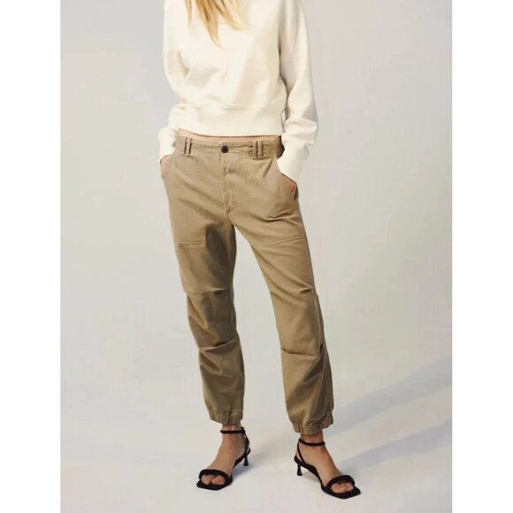 Citizens of Humanity Agni Pants Womens 31 Tan Utility Mid Rise Trouser Cocolette - Picture 13 of 16